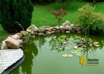 Landscape Design and Maintenance – Pond – Greensboro